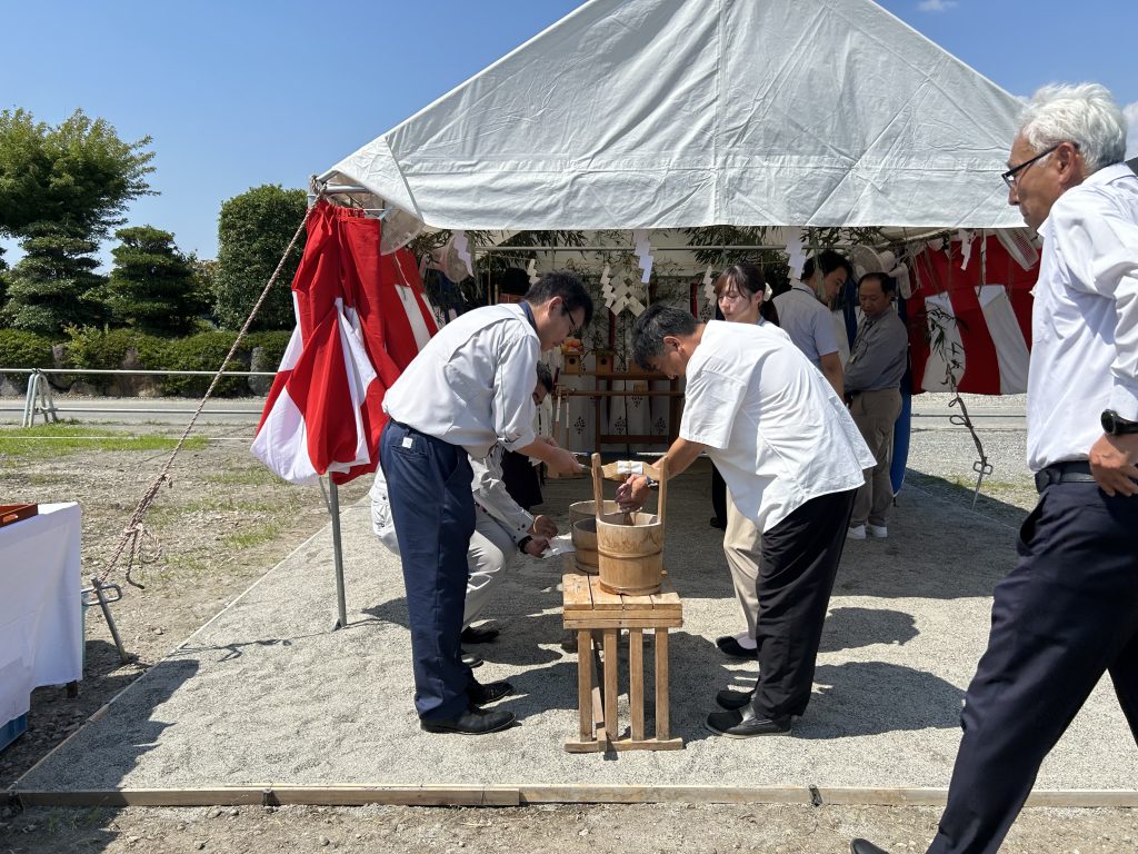 若草南放課後児童クラブ起工式写真